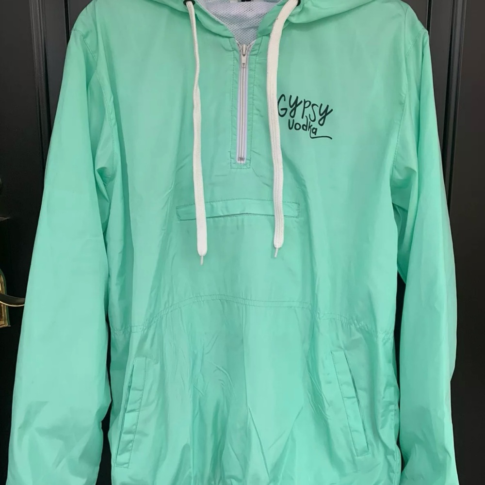 Gypsy Vodka MSU Spartans L Jacket 1/4 Zip Michigan State University Wind Breaker